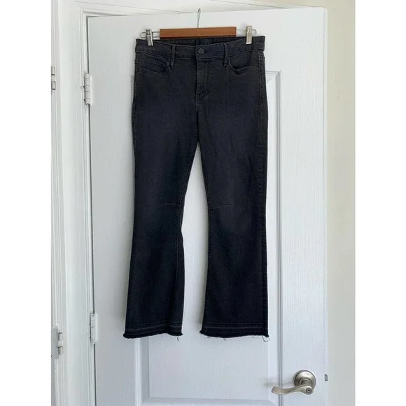 RtA Kiki Kick Flare Cropped Jeans 28 - Picture 2 of 14